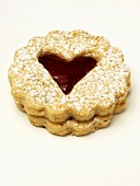 Heart Jam Filled Cookie