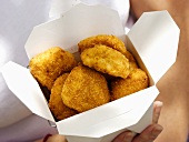 Chicken Nuggets in Fast-Food-Box