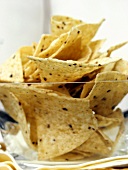 Tortilla Chips in a Dish