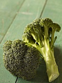 Broccoli on Wood