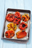 Oven-roasted peppers