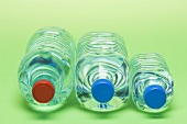 Drei Wasserflaschen