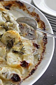 Potato gratin with rosemary