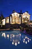 Large house with swimming pool