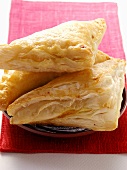 Puff pastry parcels filled with pumpkin