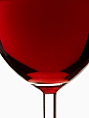 Red wine glass (detail)
