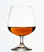 Cognac in glass