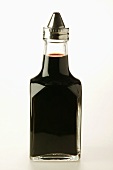 Soy sauce in small bottle