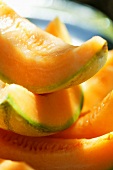Wedges of sweet melon