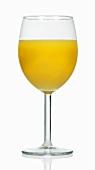 Glas Orangensaft