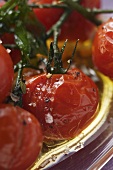 Stewed cherry tomatoes