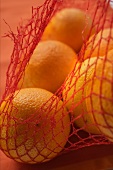 Oranges in net