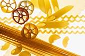 Various types of pasta