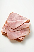 Cooked ham, sliced