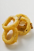 Deep-fried squid rings