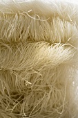 Thin rice noodles (close-up)
