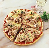 Pizza with Tuna