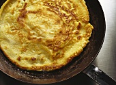 Pancakes in a Frying Pan