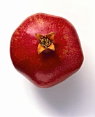 A pomegranate (from above)