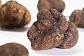 Several black truffles