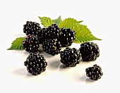 Several blackberries
