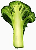 A head of broccoli (cut in half)