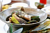 Thai mussels