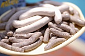 Nuremberg sausages and veal sausages
