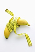 A banana with a tape measure