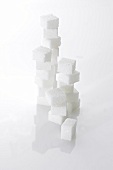 Tower of sugar cubes