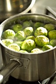 Cooking Brussels sprouts