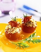 Tomatoes stuffed with couscous