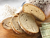 Organic rye bread