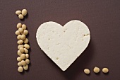 Tofu heart and soya beans