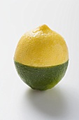 Half a lime and half a lemon