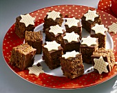 Chocolate squares for Christmas