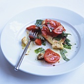 Bruscetta (Röstbrot mit Tomaten, Italien)