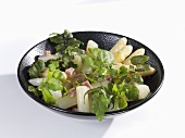 Asparagus salad with watercress