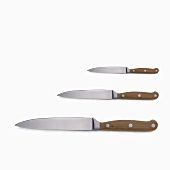 Three kitchen knives