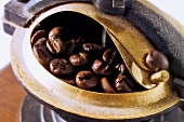 Coffee mill, close-up