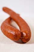 A pair of Debreziner sausages
