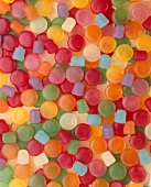Variety of Gum Drops; Full Frame