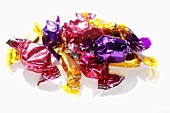 Sweets in colourful wrappers