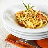 Linguine mit Shrimps