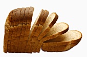 Sliced brown bread