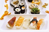 Gemischte Sushi-Platte