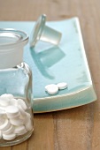 Schüssler Salts: tablets in apothecary jar