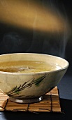 Tea in Asian bowl