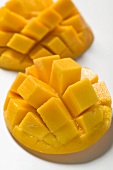 Fresh mangos, cut into cubes