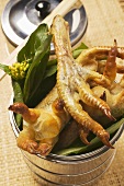 Deep-fried chicken feet (Asia)